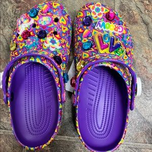 Lisa Frank crocs